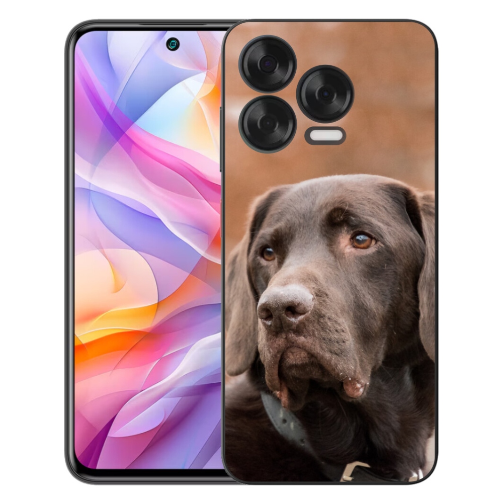 Gélový kryt mmCase na ZTE Blade V70 Vita - hnedý labrador