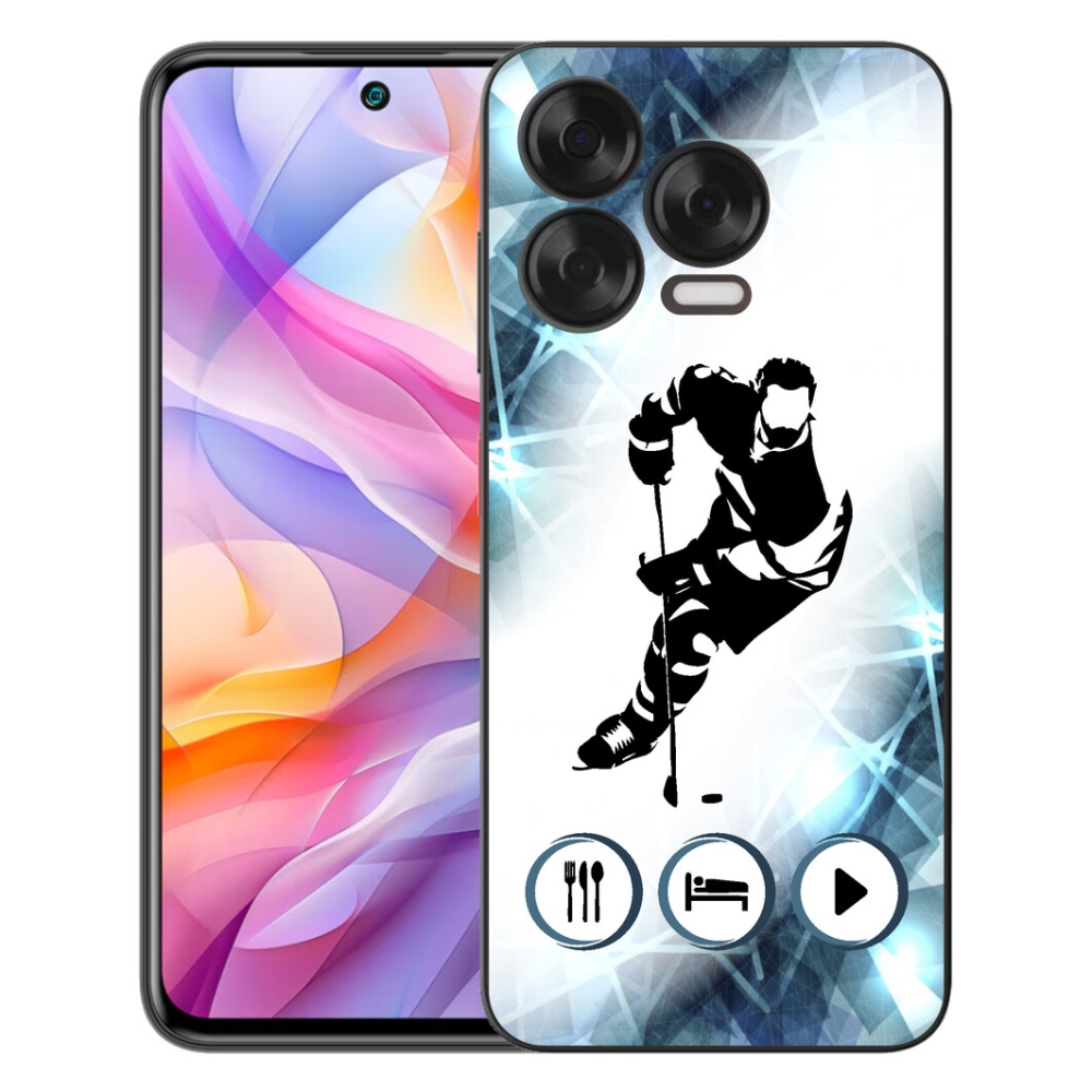 Gélový kryt mmCase na ZTE Blade V70 Vita - hokej 1
