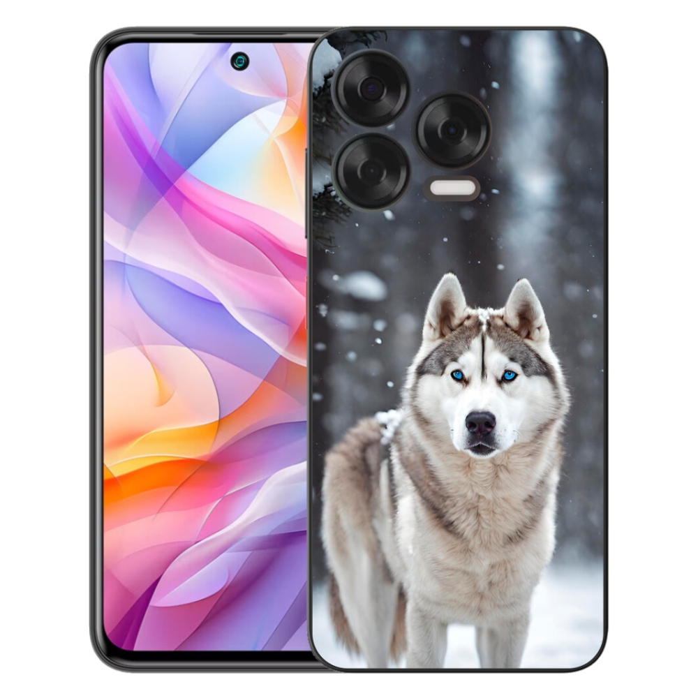 Gélový kryt mmCase na ZTE Blade V70 Vita - husky 2