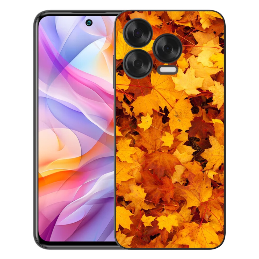 Gélový kryt mmCase na ZTE Blade V70 Vita - javorové listy