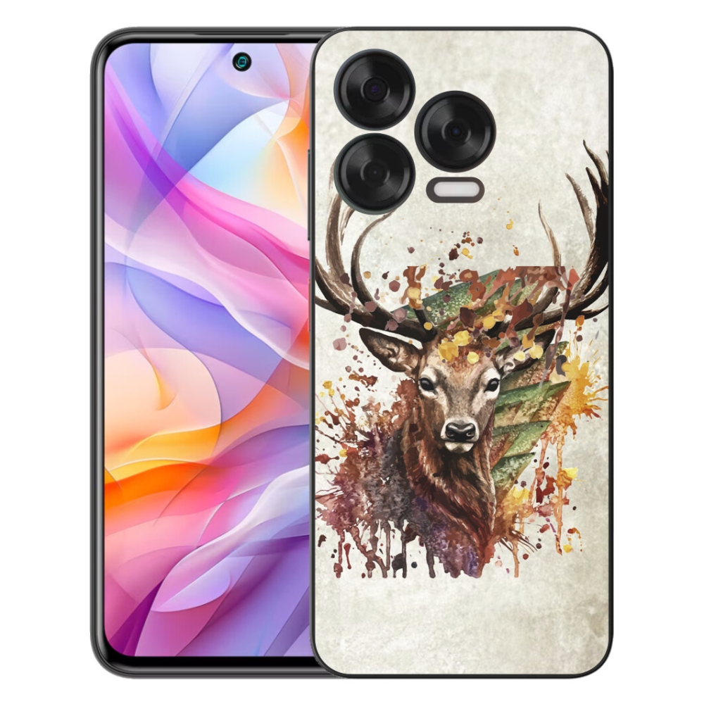 Gélový kryt mmCase na ZTE Blade V70 Vita - jeleň 1