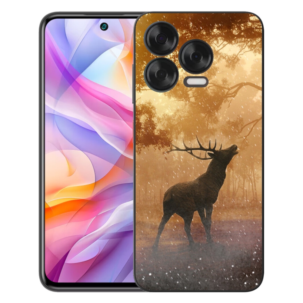 Gélový kryt mmCase na ZTE Blade V70 Vita - jeleň v ruji