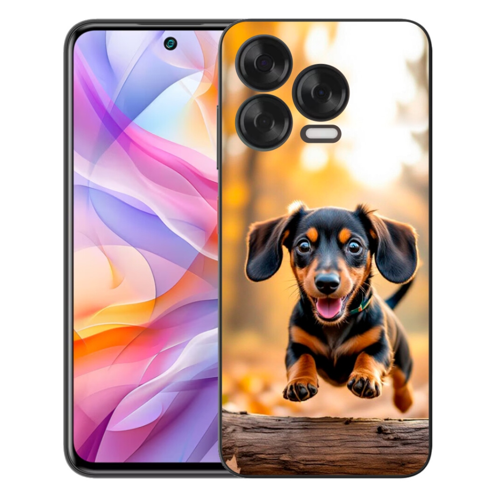 Gélový kryt mmCase na ZTE Blade V70 Vita - jazvečík 2