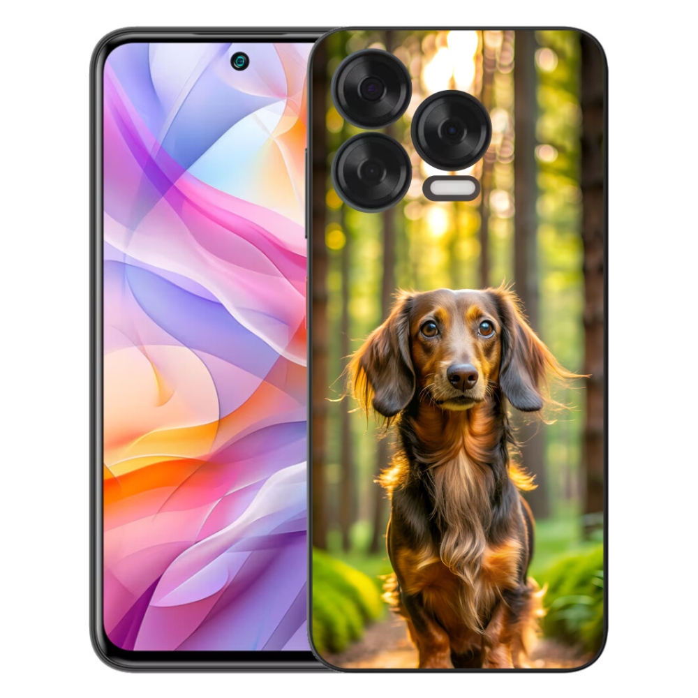 Gélový kryt mmCase na ZTE Blade V70 Vita - jazvečík 4