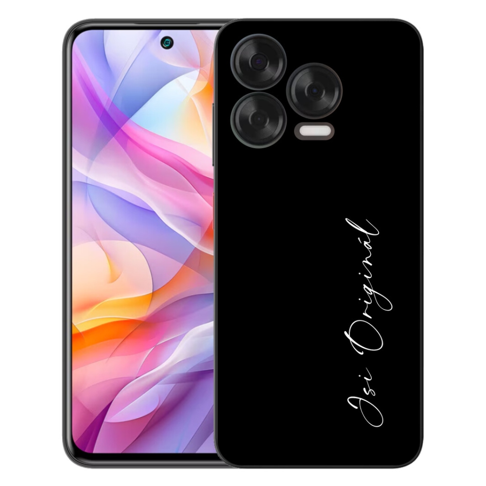 Gélový kryt mmCase na ZTE Blade V70 Vita - si originál čierne pozadie