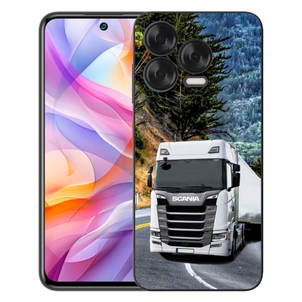Gélový kryt mmCase na ZTE Blade V70 Vita - kamión 1