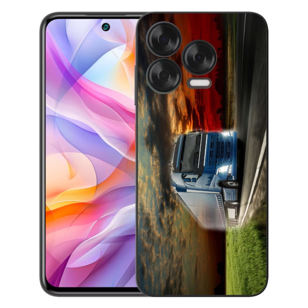 Gélový kryt mmCase na ZTE Blade V70 Vita - kamión 4