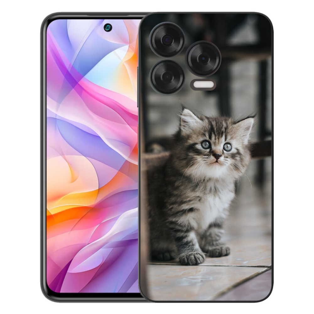 Gélový kryt mmCase na ZTE Blade V70 Vita - mačiatko