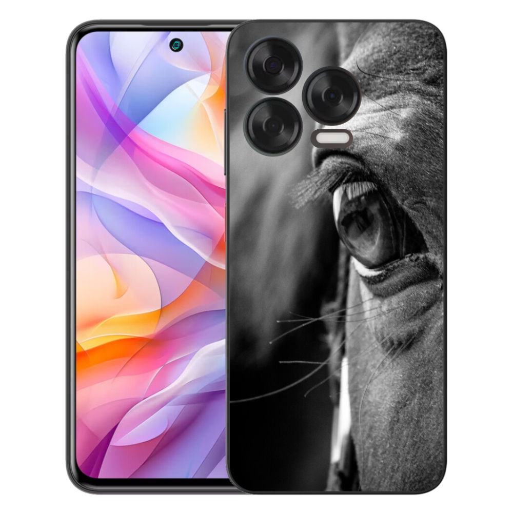 Gélový kryt mmCase na ZTE Blade V70 Vita - konský pohľad