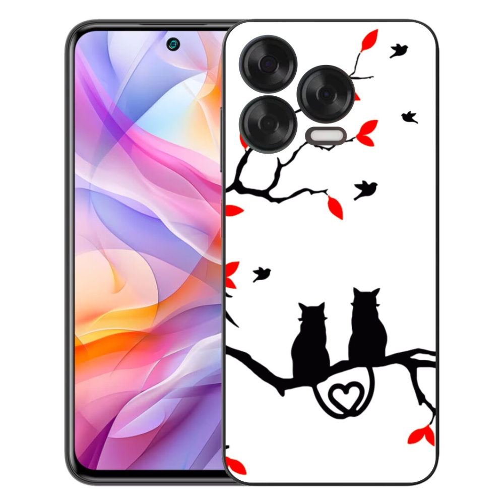 Gélový kryt mmCase na ZTE Blade V70 Vita - mačacia láska