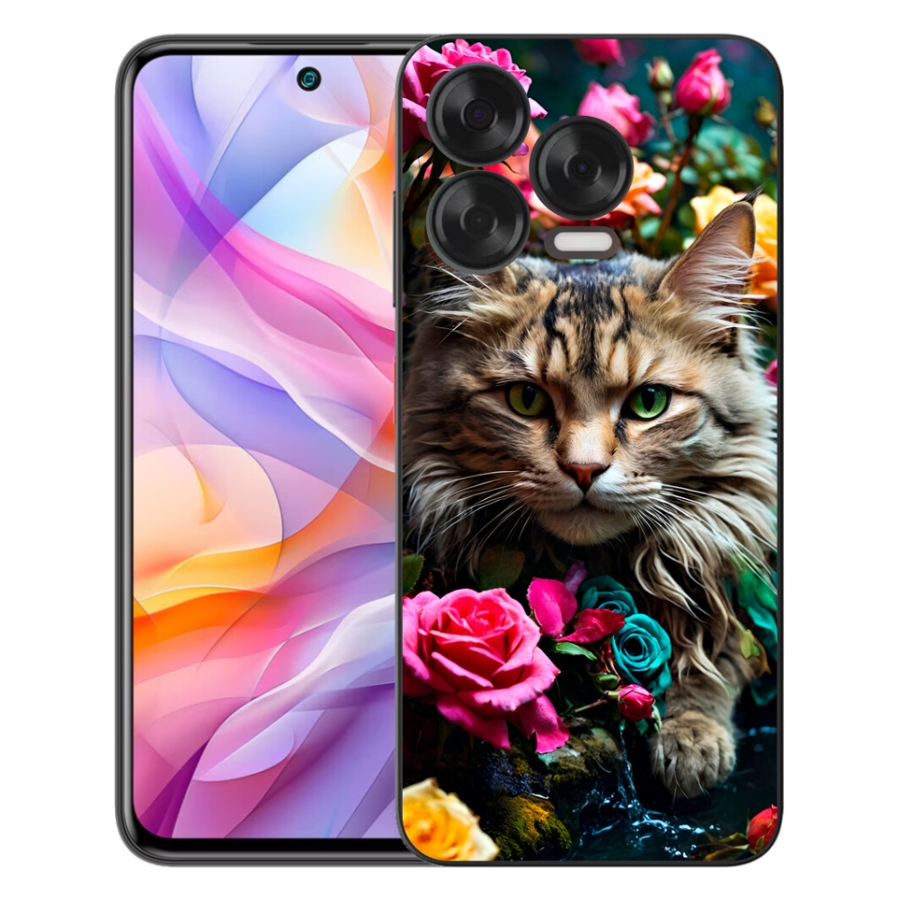 Gélový kryt mmCase na ZTE Blade V70 Vita - mačacie pohľad 2