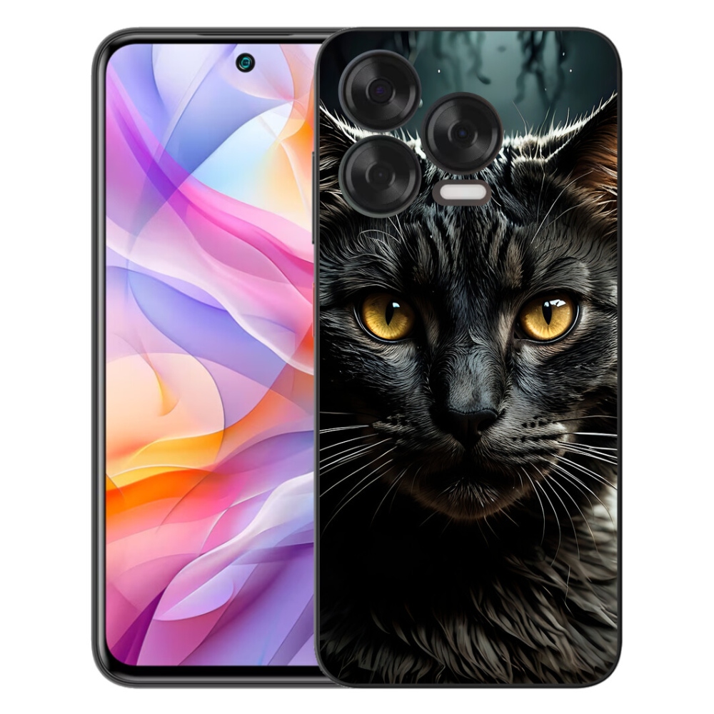 Gélový kryt mmCase na ZTE Blade V70 Vita - mačacie pohľad 3