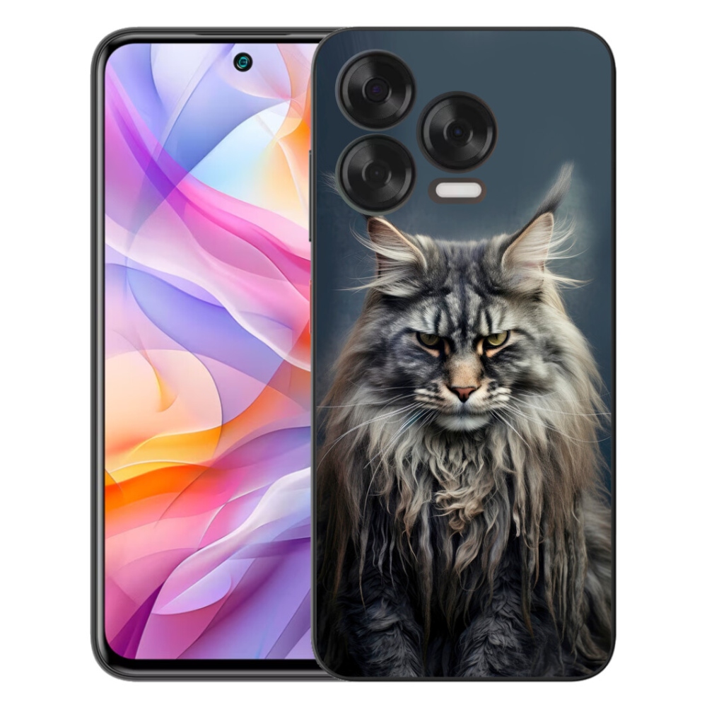 Gélový kryt mmCase na ZTE Blade V70 Vita - mačacie pohľad 4