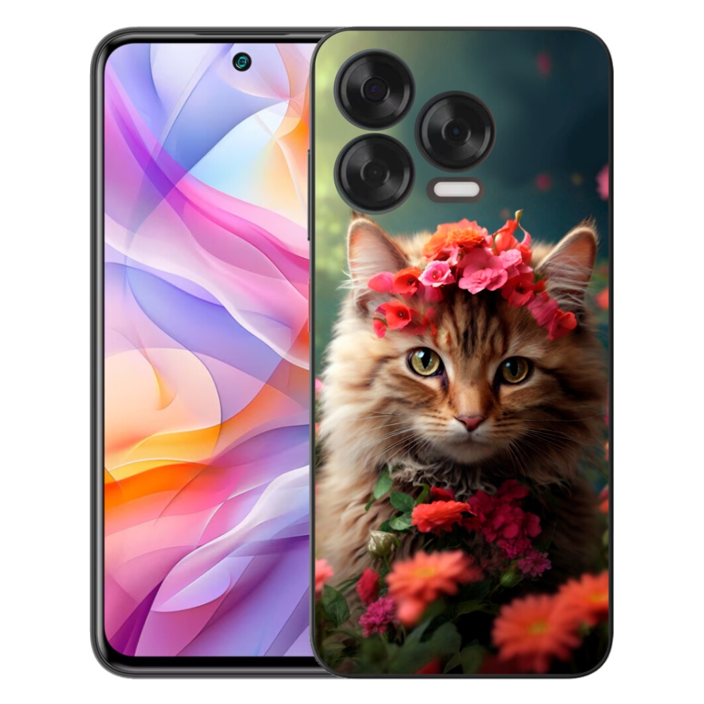 Gélový kryt mmCase na ZTE Blade V70 Vita - mačacia princezná