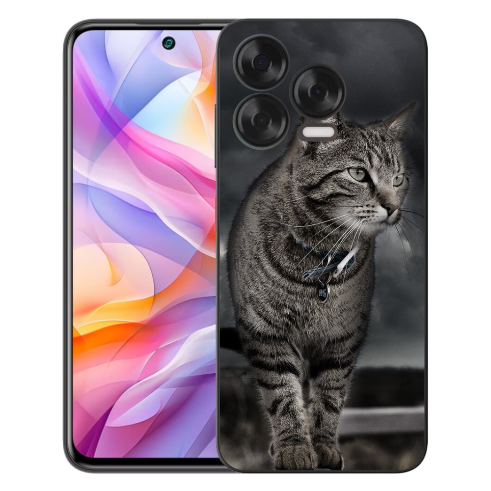Gélový kryt mmCase na ZTE Blade V70 Vita - mačka