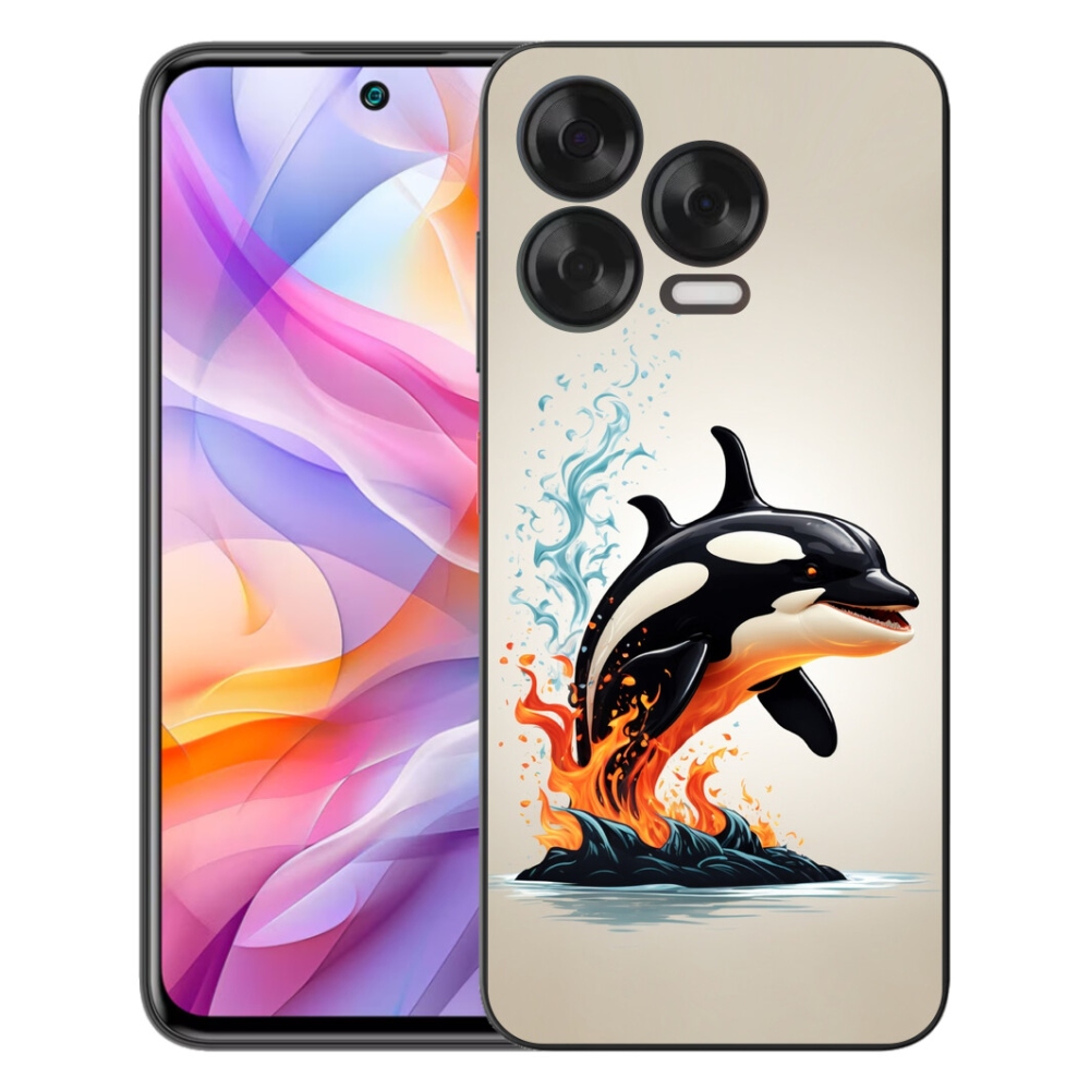 Gélový kryt mmCase na ZTE Blade V70 Vita - kosatka