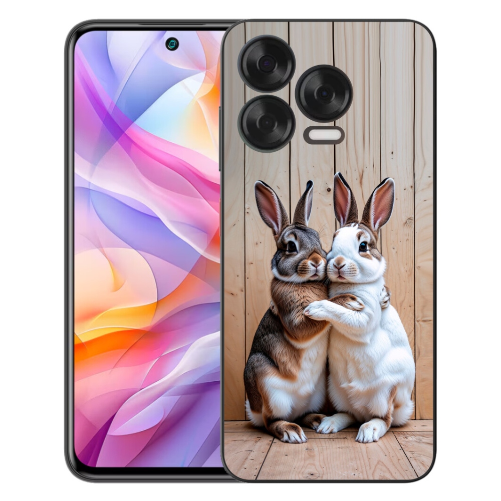 Gélový kryt mmCase na ZTE Blade V70 Vita - králičie pár