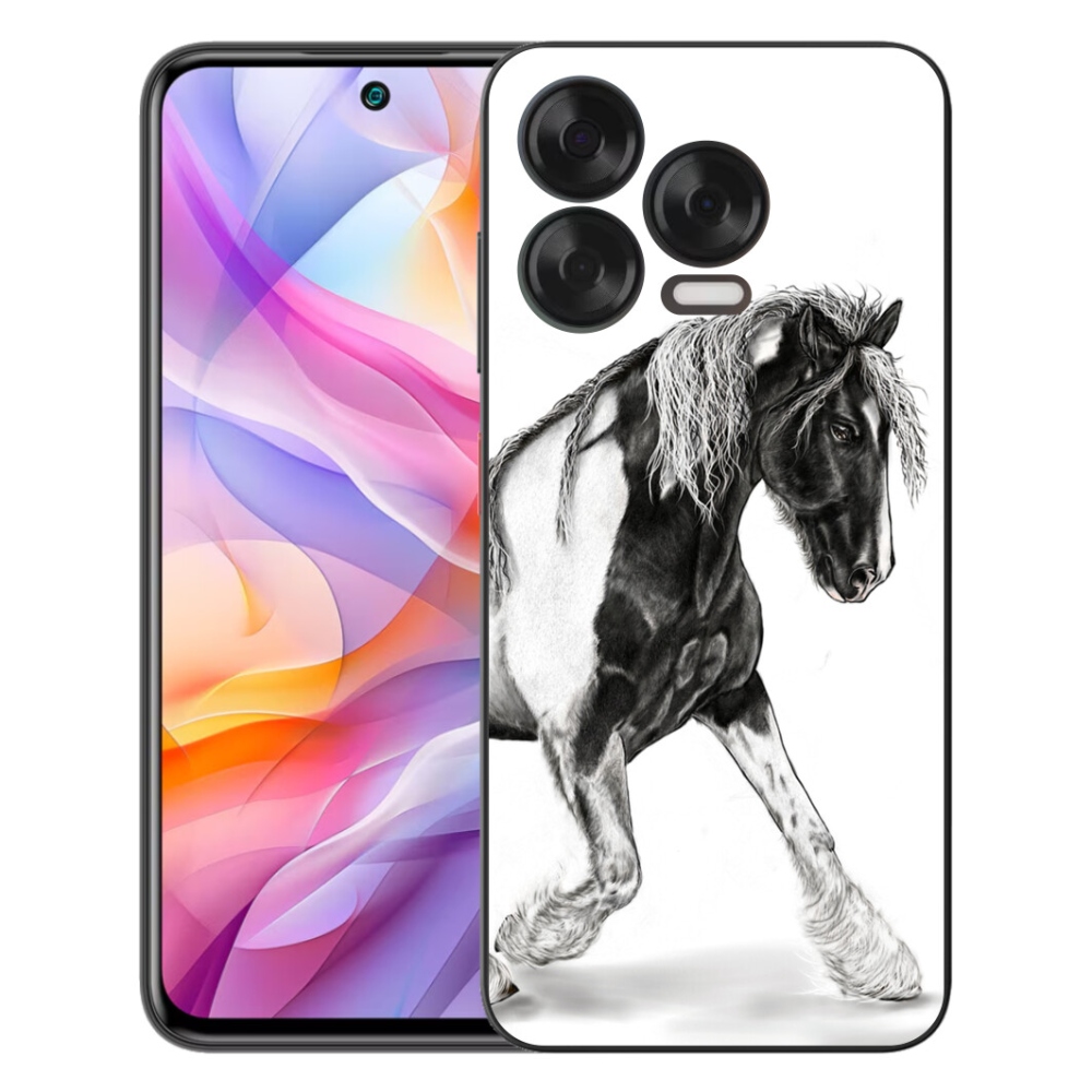 Gélový kryt mmCase na ZTE Blade V70 Vita - kôň