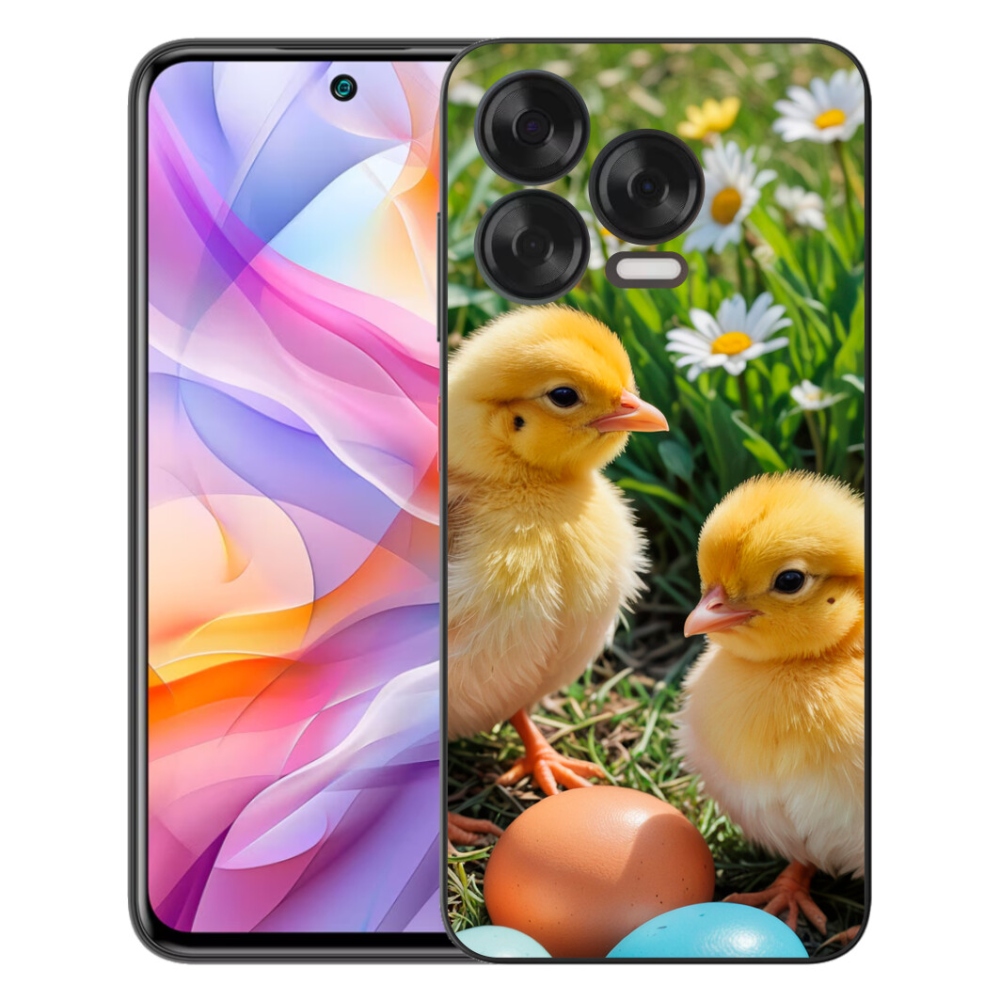 Gélový kryt mmCase na ZTE Blade V70 Vita - kuriatka