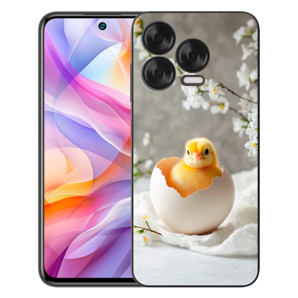 Gélový kryt mmCase na ZTE Blade V70 Vita - kuriatko