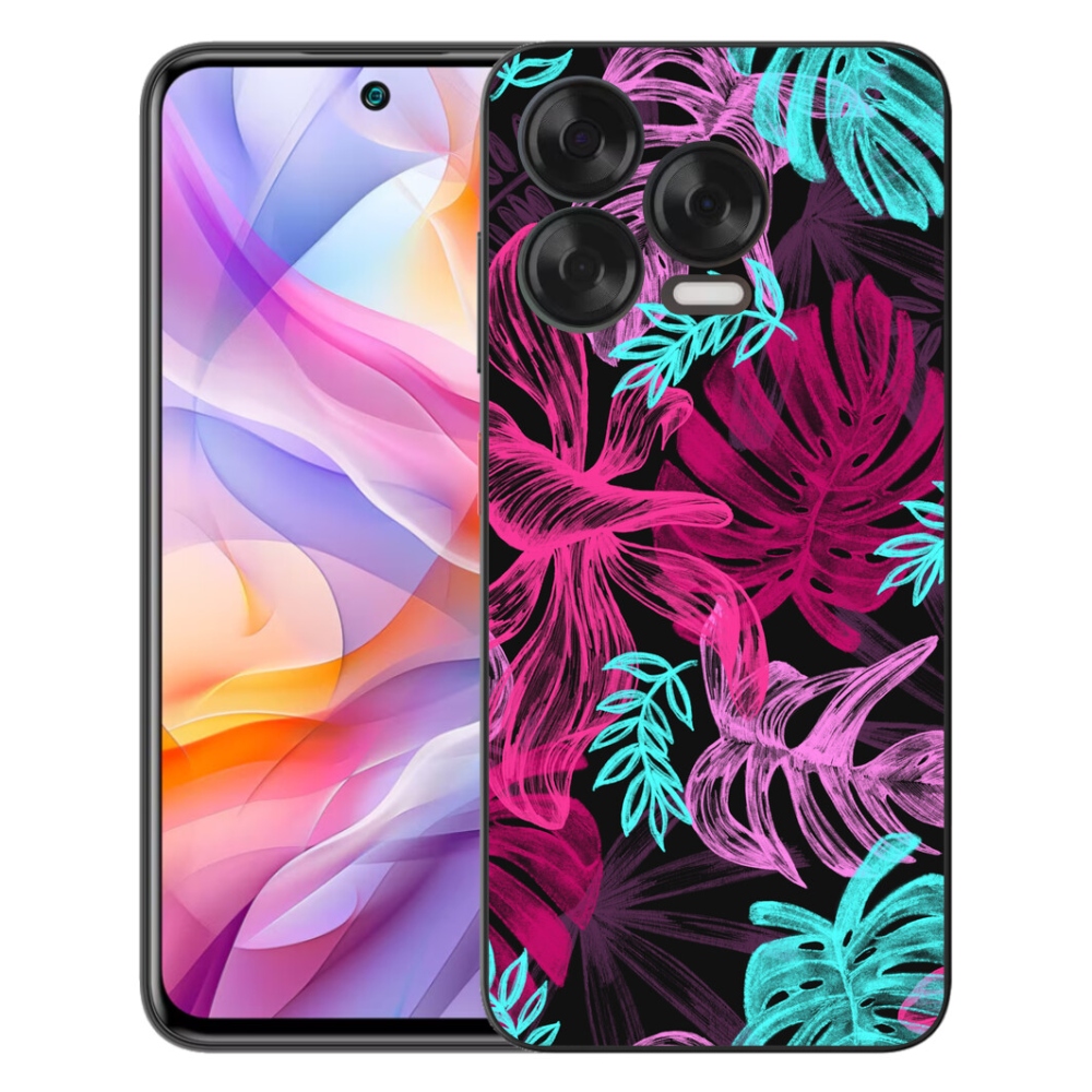 Gélový kryt mmCase na ZTE Blade V70 Vita - kvety 1