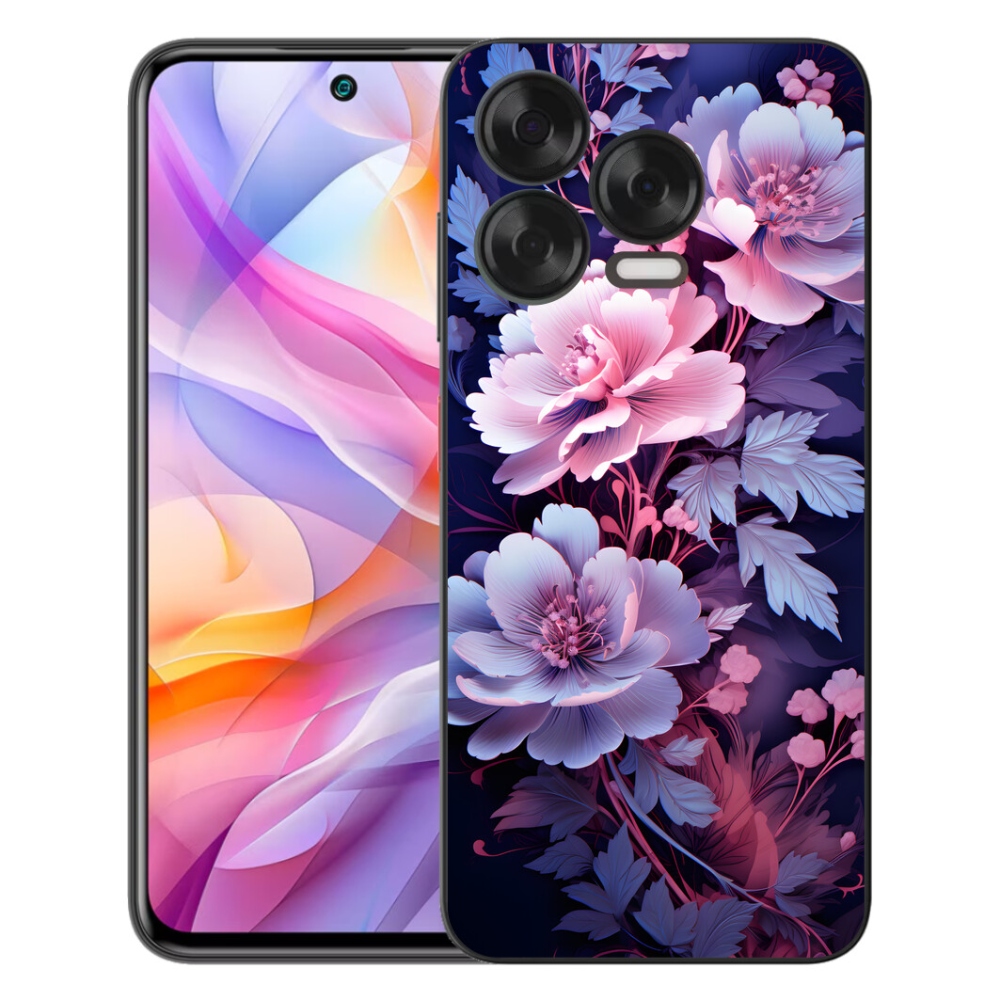 Gélový kryt mmCase na ZTE Blade V70 Vita - kvety 11