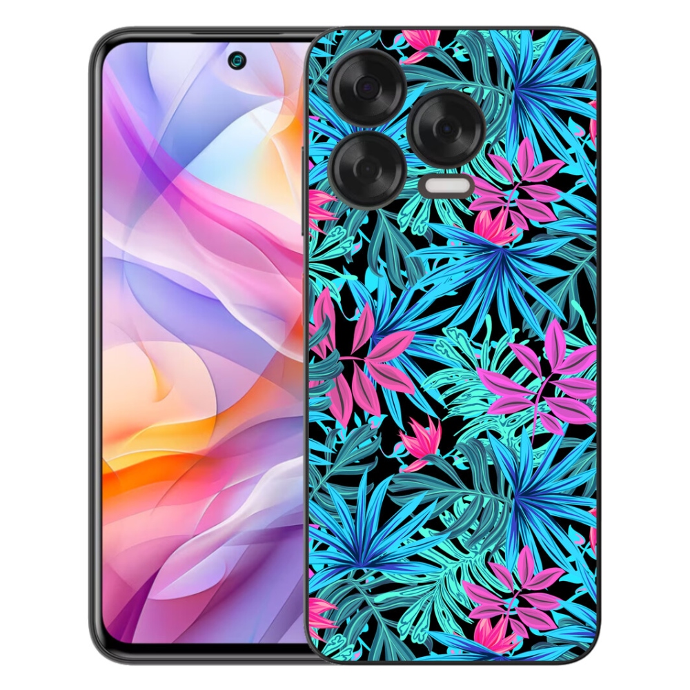 Gélový kryt mmCase na ZTE Blade V70 Vita - kvety 3