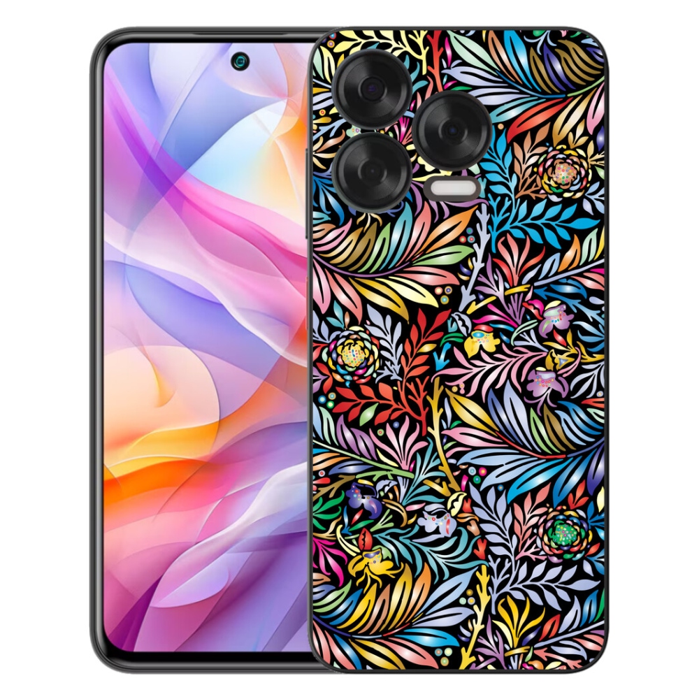 Gélový kryt mmCase na ZTE Blade V70 Vita - kvety 5