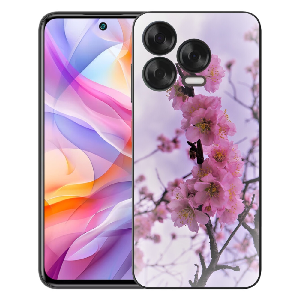 Gélový kryt mmCase na ZTE Blade V70 Vita - kvety 7