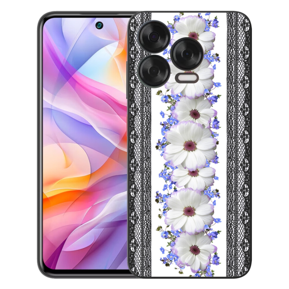 Gélový kryt mmCase na ZTE Blade V70 Vita - kvety 8