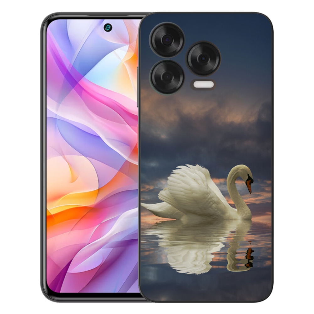 Gélový kryt mmCase na ZTE Blade V70 Vita - labuť