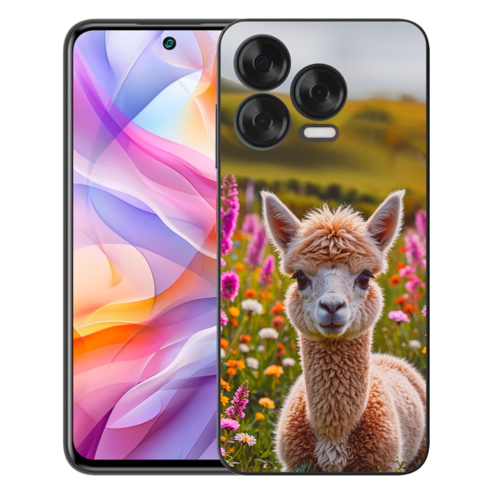 Gélový kryt mmCase na ZTE Blade V70 Vita - lama na lúke