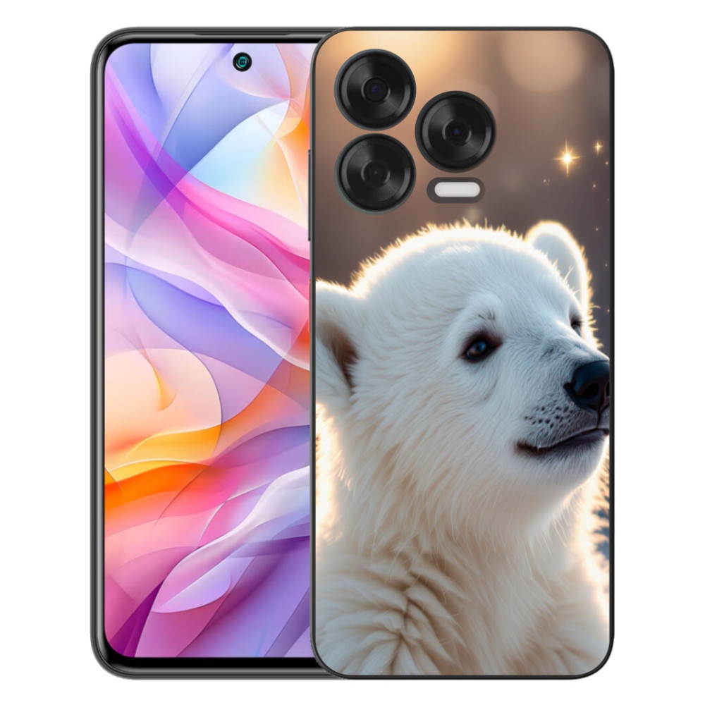 Gélový kryt mmCase na ZTE Blade V70 Vita - ľadový medveď