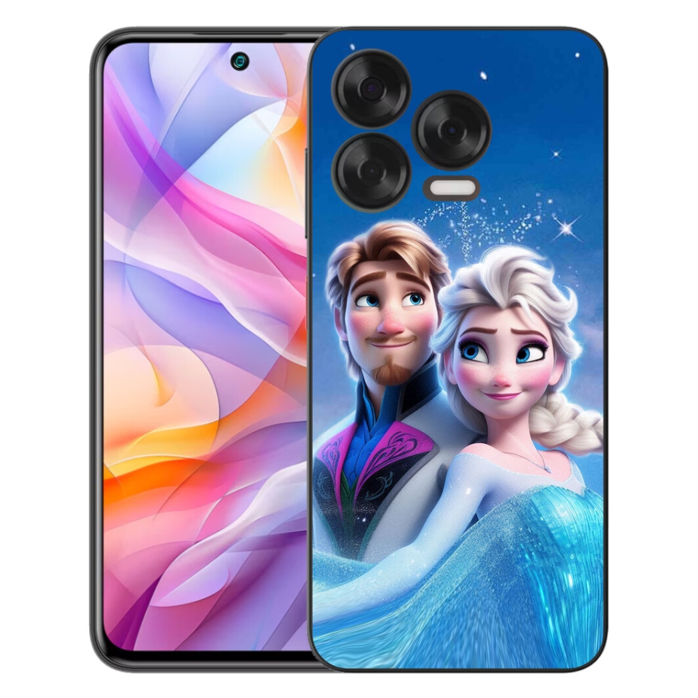 Gélový kryt mmCase na ZTE Blade V70 Vita - ľadové kráľovstvo 1
