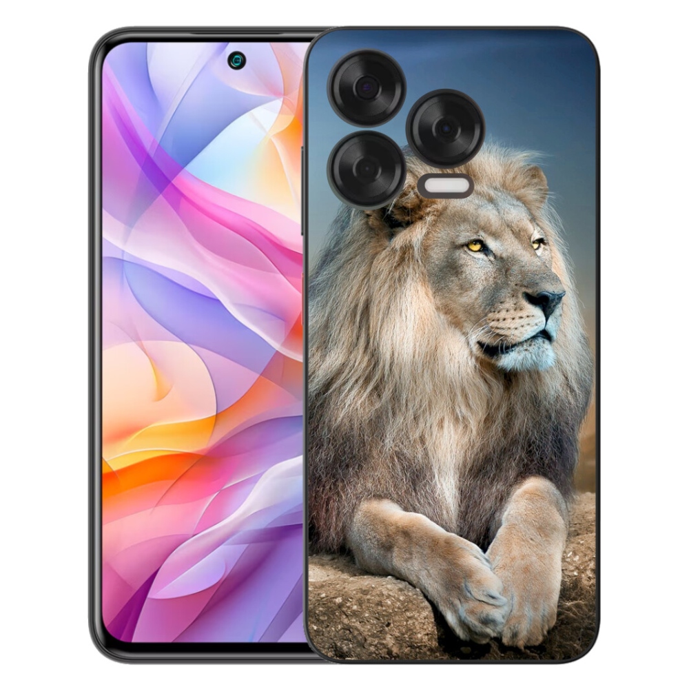 Gélový kryt mmCase na ZTE Blade V70 Vita - lev 1