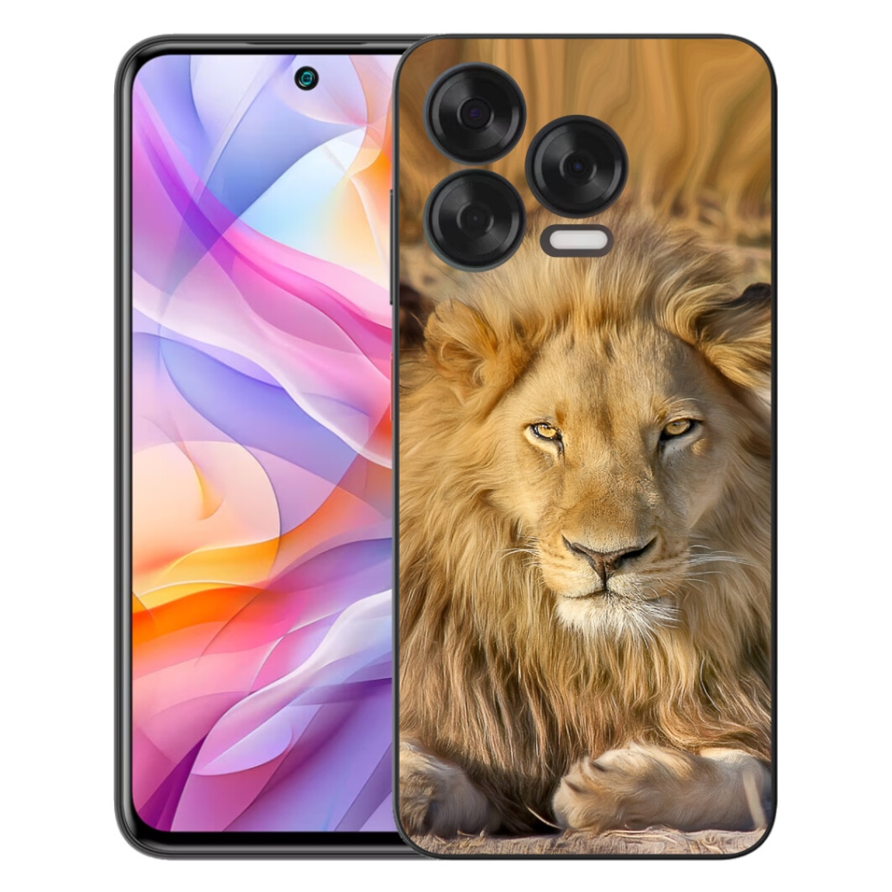Gélový kryt mmCase na ZTE Blade V70 Vita - lev 2