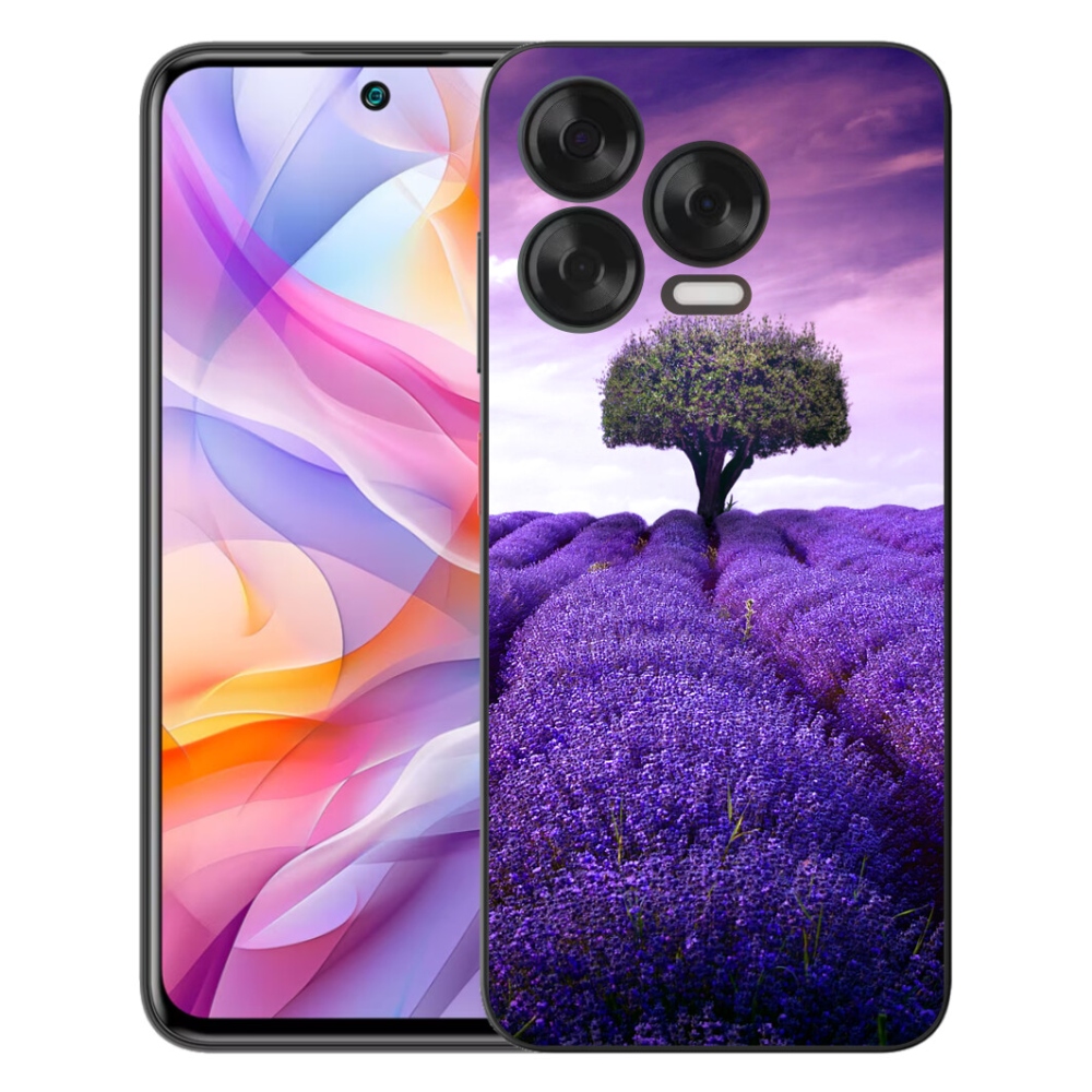 Gélový kryt mmCase na ZTE Blade V70 Vita - levanduľová lúka