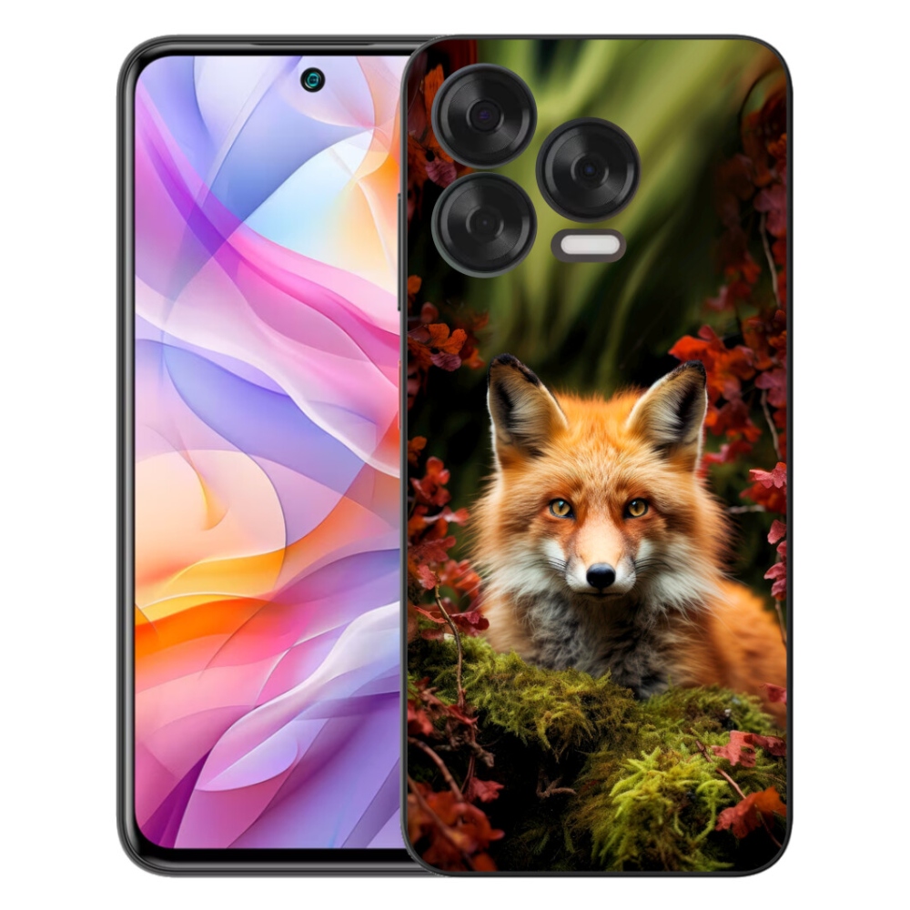Gélový kryt mmCase na ZTE Blade V70 Vita - líška v lese