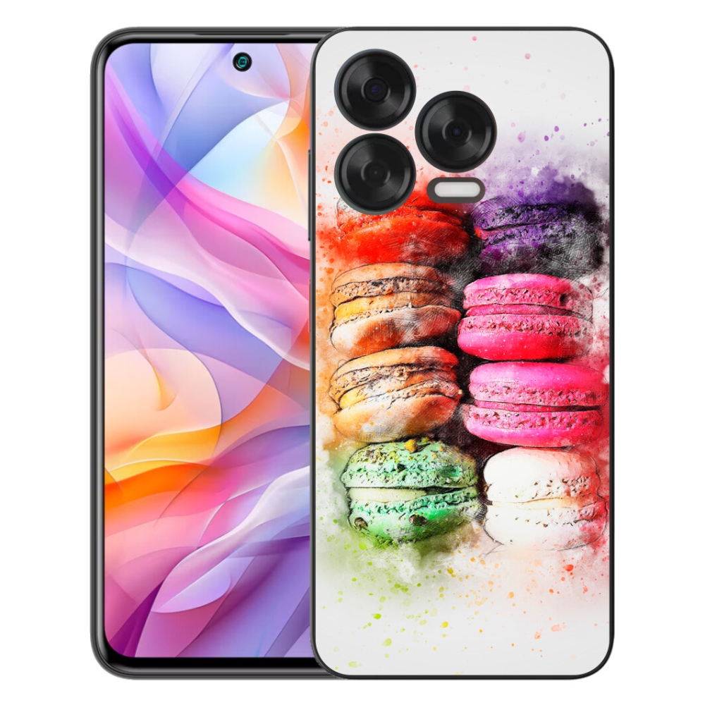 Gélový kryt mmCase na ZTE Blade V70 Vita - makrónky