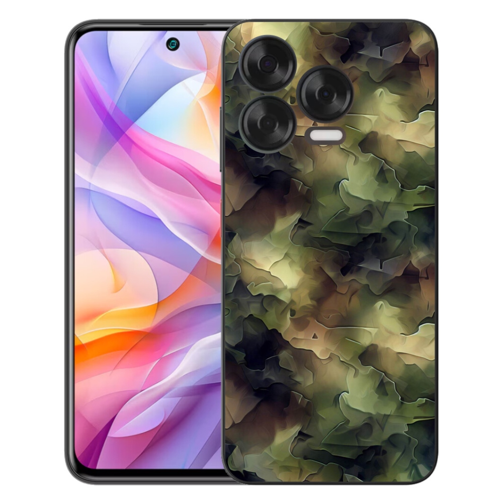 Gélový kryt mmCase na ZTE Blade V70 Vita - maskáčový vzor 10