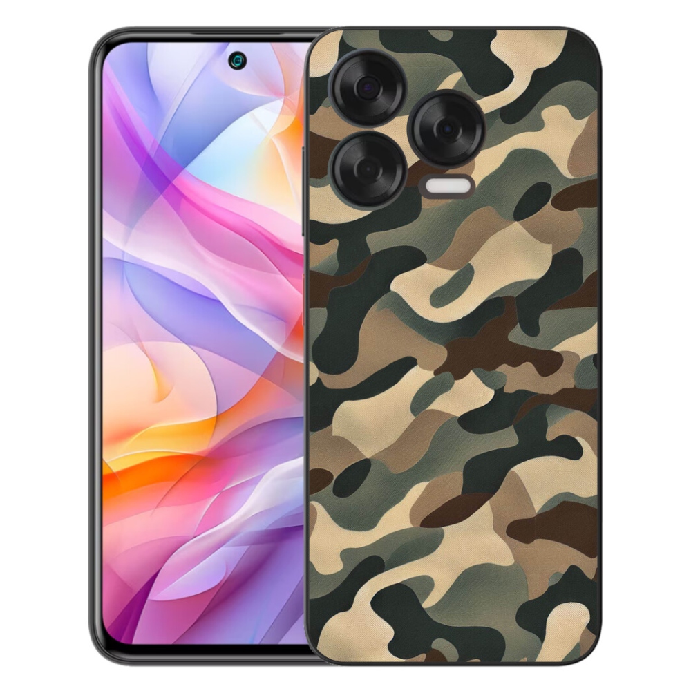 Gélový kryt mmCase na ZTE Blade V70 Vita - maskáčový vzor 11