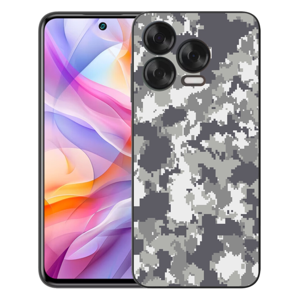 Gélový kryt mmCase na ZTE Blade V70 Vita - maskáčový vzor 2