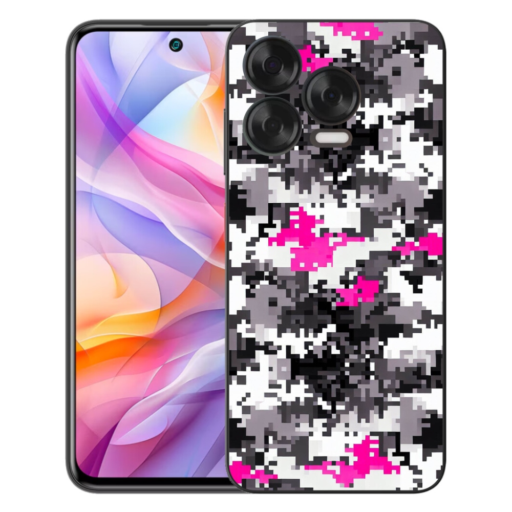 Gélový kryt mmCase na ZTE Blade V70 Vita - maskáčový vzor 4