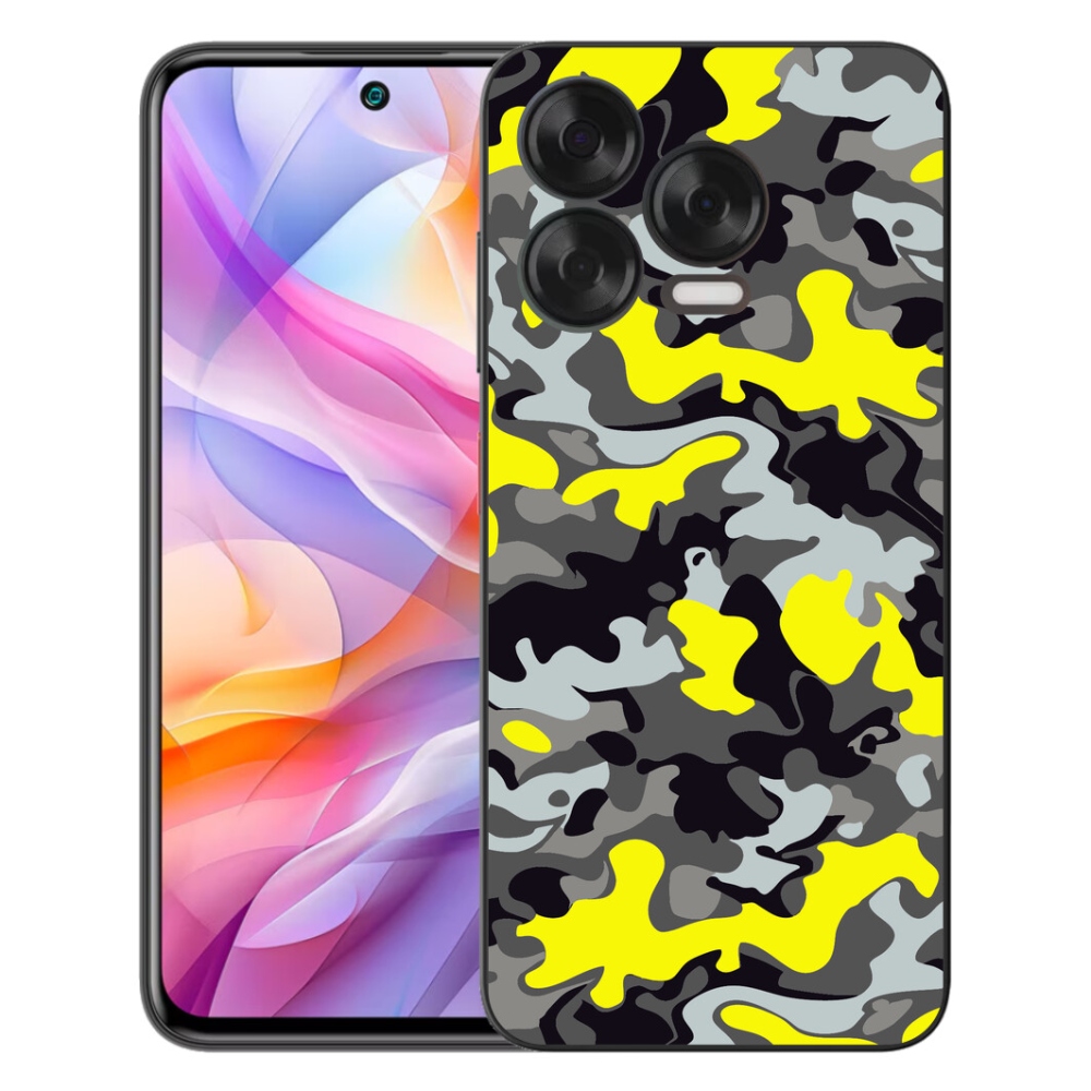 Gélový kryt mmCase na ZTE Blade V70 Vita - maskáčový vzor 6