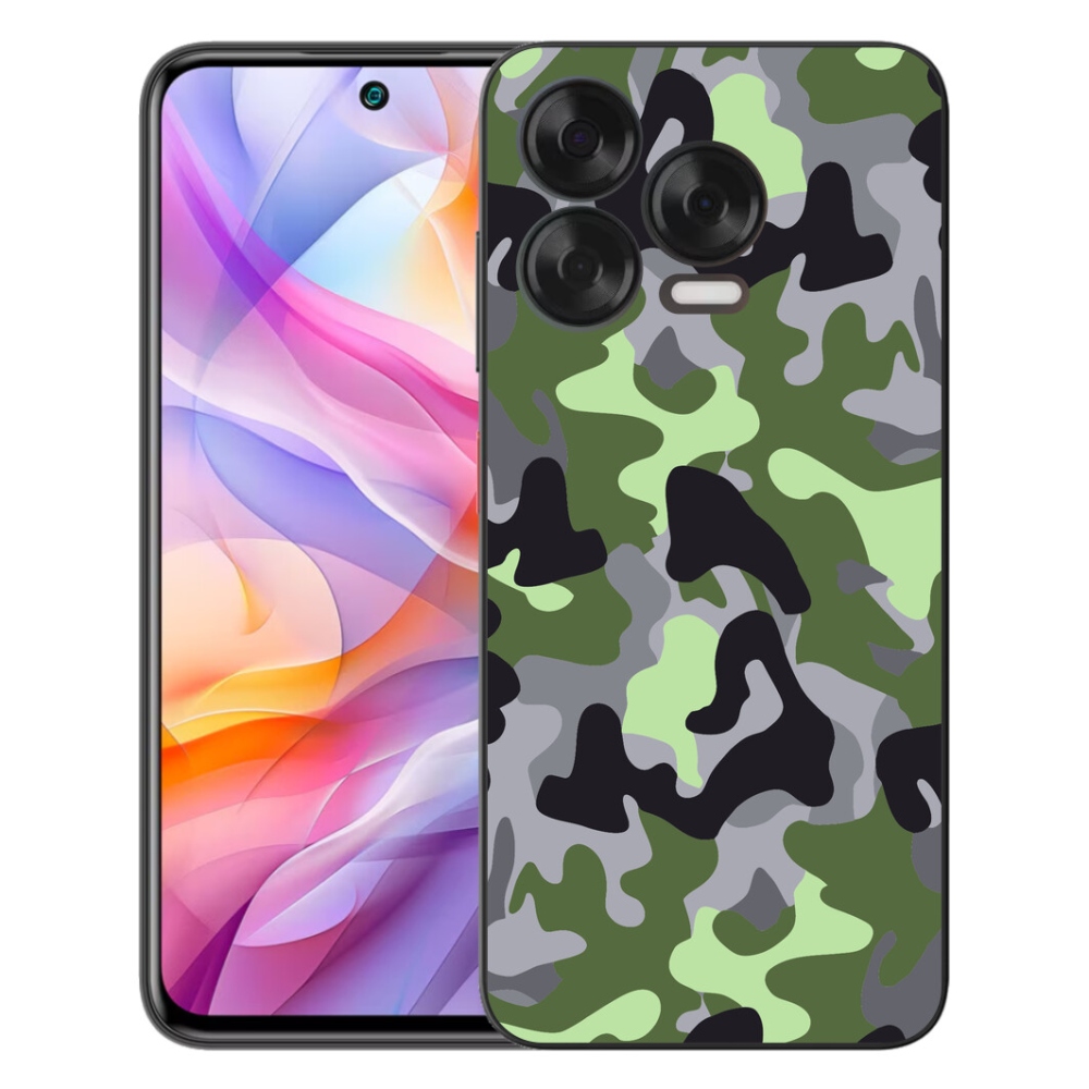 Gélový kryt mmCase na ZTE Blade V70 Vita - maskáčový vzor 7