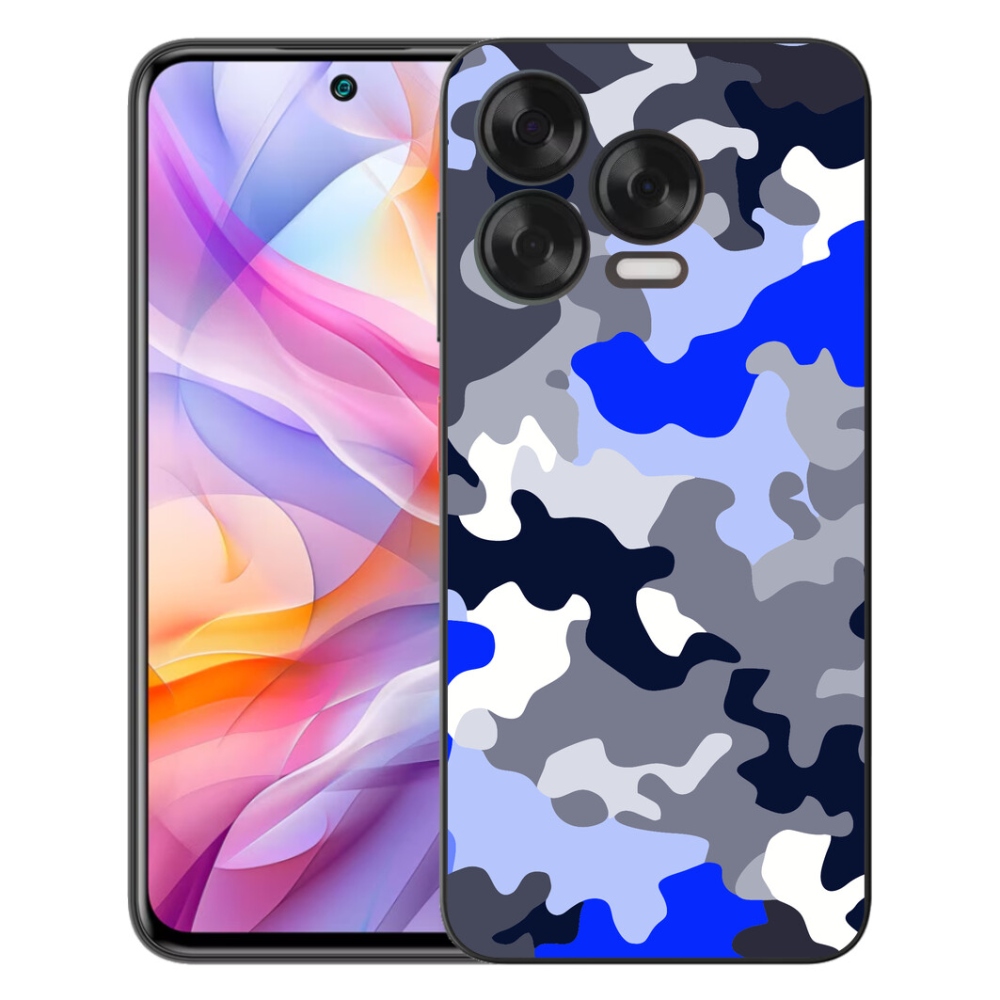 Gélový kryt mmCase na ZTE Blade V70 Vita - maskáčový vzor 8