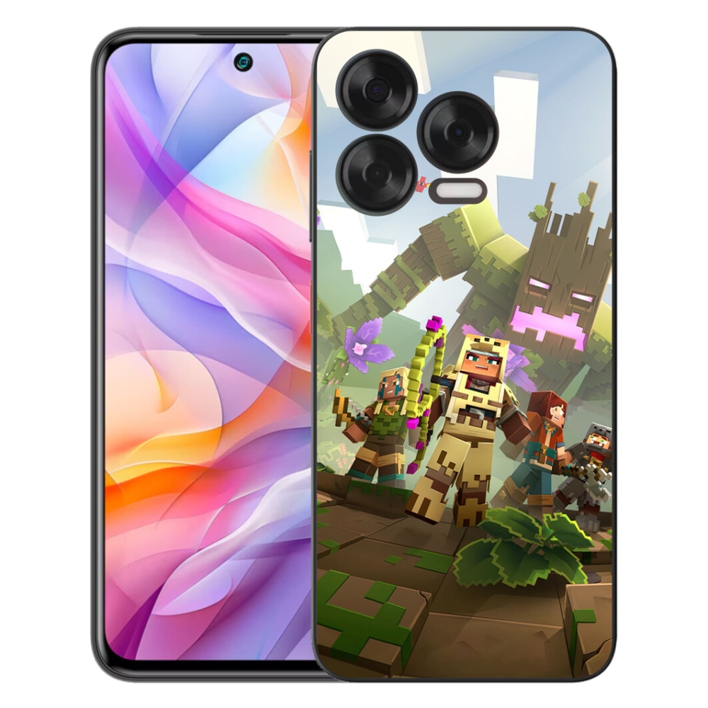 Gélový kryt mmCase na ZTE Blade V70 Vita - minecraft 1