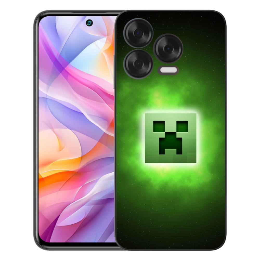Gélový kryt mmCase na ZTE Blade V70 Vita - minecraft