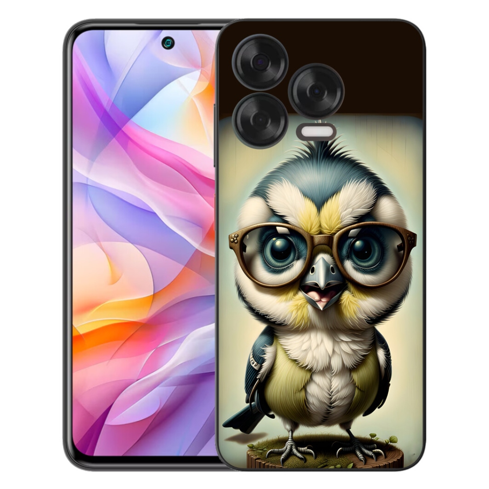 Gélový kryt mmCase na ZTE Blade V70 Vita - mláďa s okuliarmi
