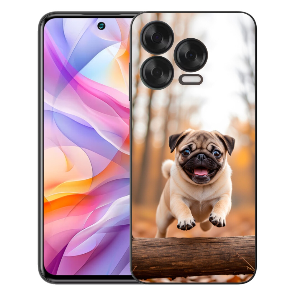 Gélový kryt mmCase na ZTE Blade V70 Vita - mops 2